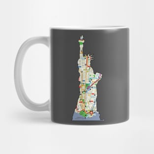 Miss Liberty Urban Mug